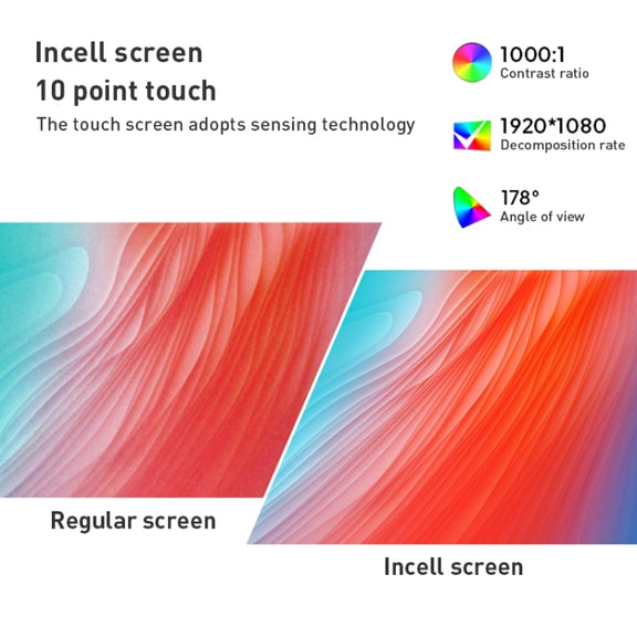 HSD1493T 14 inch IPS Display Advertising Machine RK3566 4GB+32GB(Black)