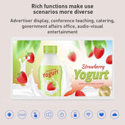 HSD1493T 14 inch IPS Display Advertising Machine RK3566 4GB+32GB(White)