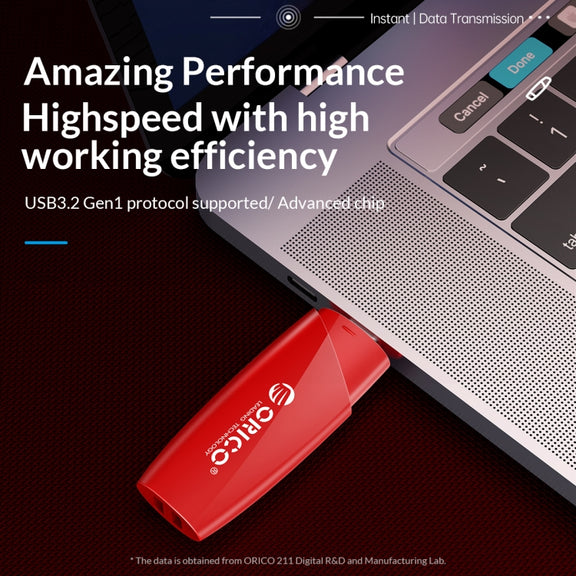 ORCIO USB3.0 U Disk Drive, Read: 260MB/s, Write: 15MB/s, Memory:32GB, Port:USB-A(Black)