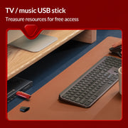 ORCIO USB3.0 U Disk Drive, Read: 260MB/s, Write: 15MB/s, Memory:64GB, Port:USB-A(Black)