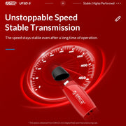 ORICO UFS Flash Drive, Read: 450MB/s, Write: 350MB/s, Memory:64GB, Port:USB-A(Red)