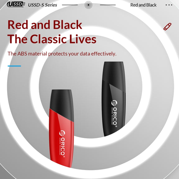 ORICO USB Solid State Flash Drive, Read: 520MB/s, Write: 450MB/s, Memory:1TB, Port:USB-A(Black)