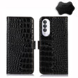 For Honor X20 SE Crocodile Top Layer Cowhide Leather Phone Case(Black) - Honor Cases by PMC TechLife | Online Shopping South Africa | PMC TechLife | Buy Now Pay Later Mobicred