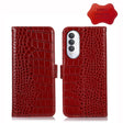 For Honor X20 SE Crocodile Top Layer Cowhide Leather Phone Case(Red) - Honor Cases by PMC TechLife | Online Shopping South Africa | PMC TechLife | Buy Now Pay Later Mobicred