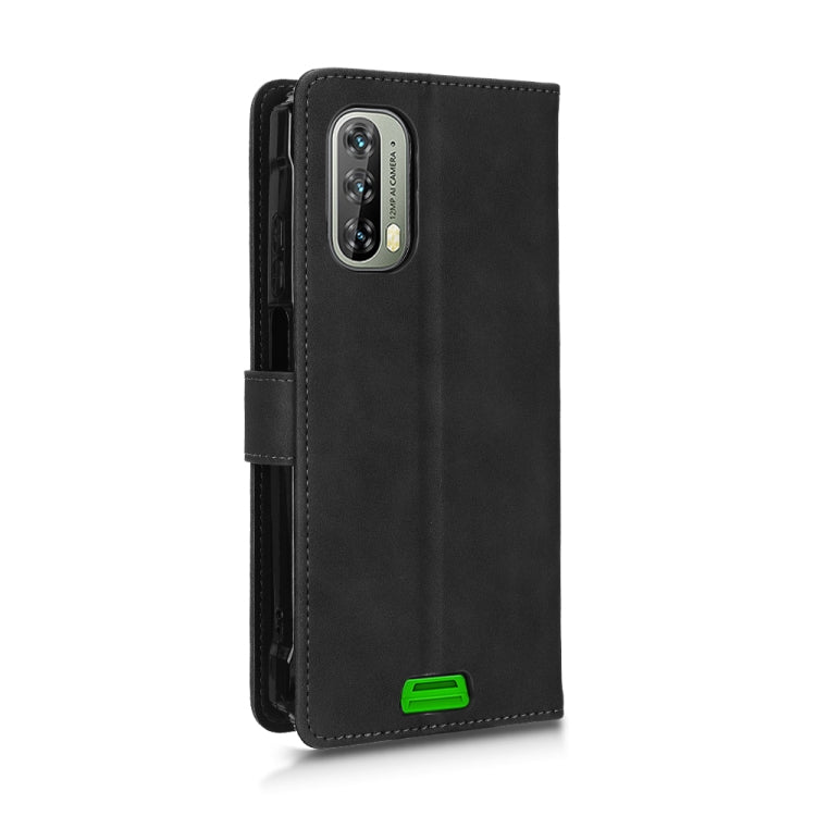 For Blackview BV7100 Skin Feel Magnetic Flip Leather Phone Case(Black)