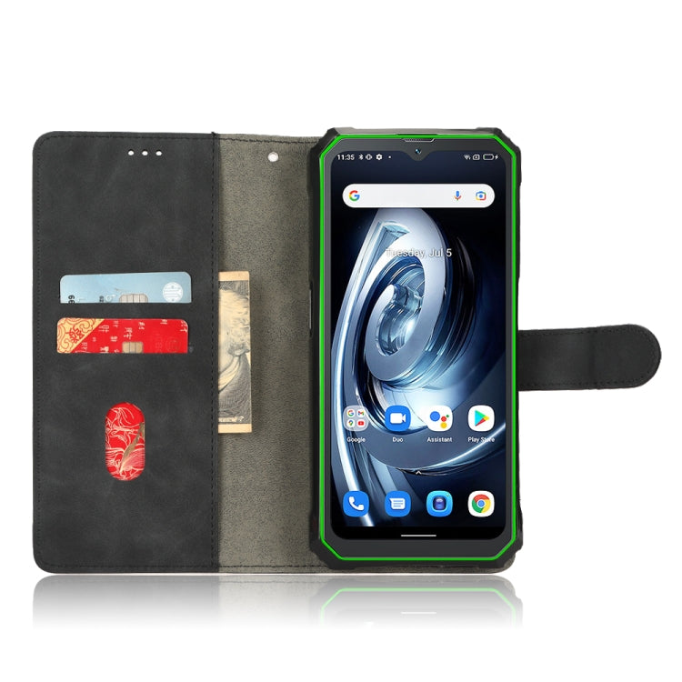 For Blackview BV7100 Skin Feel Magnetic Flip Leather Phone Case(Black)