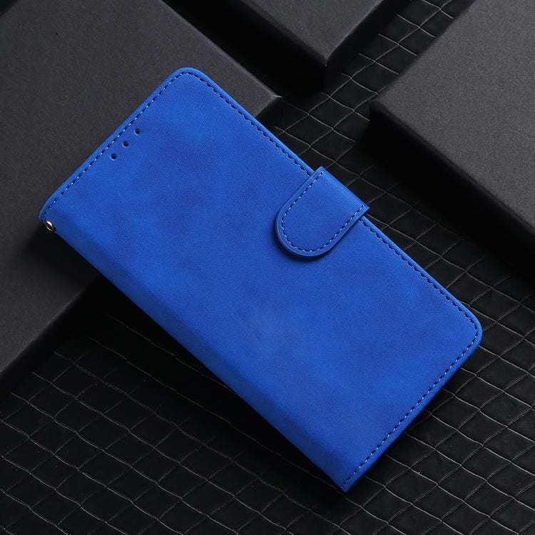 For Blackview BV7100 Skin Feel Magnetic Flip Leather Phone Case(Blue)