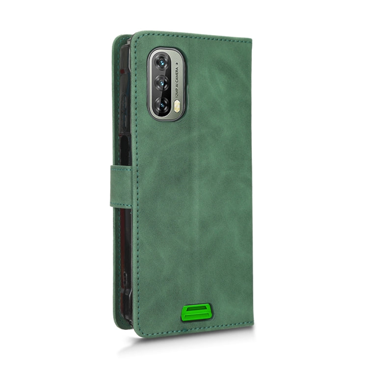 For Blackview BV7100 Skin Feel Magnetic Flip Leather Phone Case(Green)
