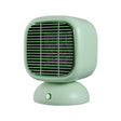 PTC Desktop Hand Warmer Foot Warmer with Timer Function(Light Green) - Electric Heaters by PMC TechLife | Online Shopping South Africa | PMC TechLife | Buy Now Pay Later Mobicred