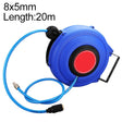 LAIZE Automatic Retractable Air Hose Reel Pneumatic PU Tube, Specification:8x5mm, 20m - free shipping - PMC TechLife - Order now!