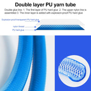 LAIZE Automatic Retractable Air Hose Reel Pneumatic PU Tube, Specification:10x6.5mm, 15m