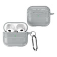 For AirPods 3 Carbon Fiber Texture Anti-fall Earphone Protective Case(Grey) - For AirPods 3 by PMC Jewellery | Online Shopping South Africa | PMC Jewellery | Buy Now Pay Later Mobicred