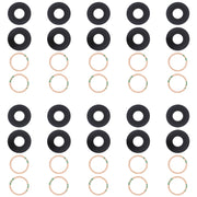 For OPPO Reno7 Pro 10 PCS Back Camera Lens
