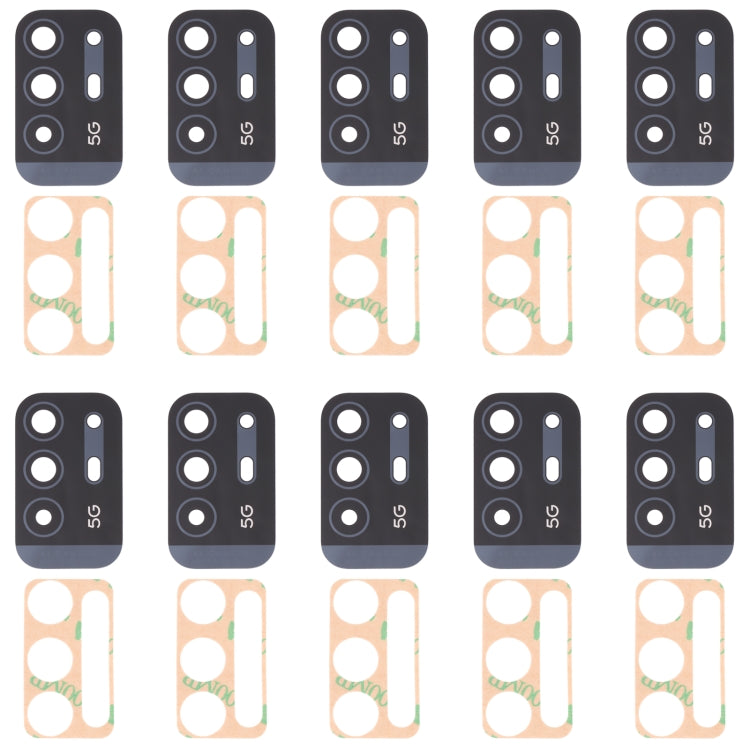 For OPPO F19 Pro+/A94 5G/A95 5G 10 PCS Back Camera Lens