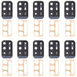 For OPPO F19 Pro+/A94 5G/A95 5G 10 PCS Back Camera Lens - Camera Series by PMC TechLife | Online Shopping South Africa | PMC TechLife