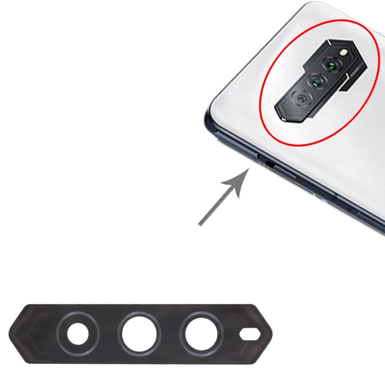 For Xiaomi Black Shark 4S/Black Shark 4S Pro 10 PCS Back Camera Lens