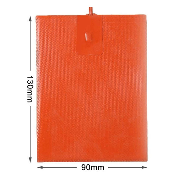 9 x 13cm Car Engine Oil Pan Sump Tank Heater Pad, Plug Type:EU Plug