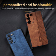 For Samsung Galaxy S20 FE / S20 Lite AZNS 3D Embossed Skin Feel Phone Case(Black)