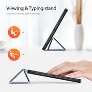 For Xiaomi Redmi Pad 10.61 DUX DUCIS Domo Series Magnetic Flip Leather Tablet Case(Blue)