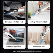 F35 15000Pa Cordless Handheld Car Vacuum Cleaner(Black)