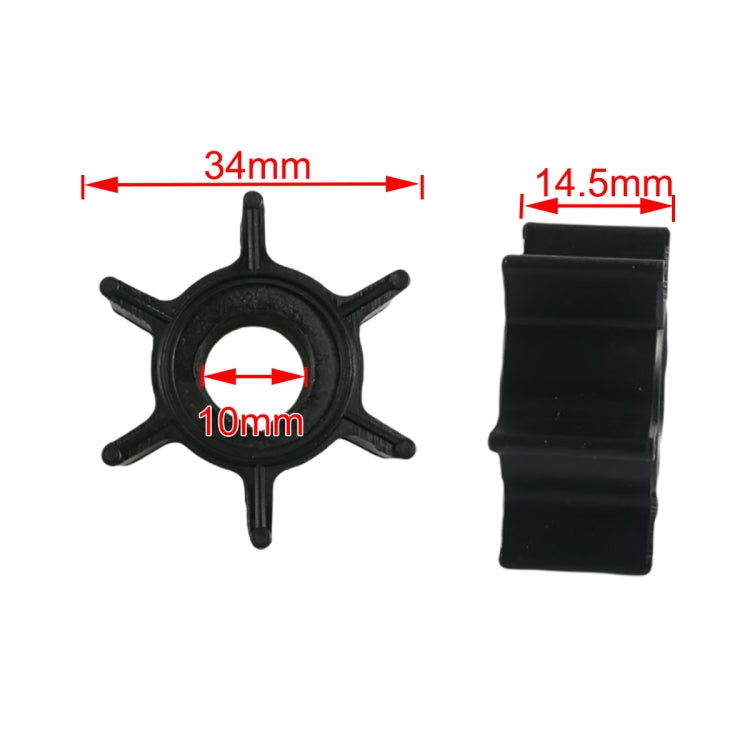 A7985 For Mercury Marine Motor Water Pump Rubber Impeller 369-65021-1/47-16154-3/18-3098