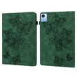 For Realme Pad X Embossed Butterfly Pattern Leather Tablet Case(Green) - Realme by PMC TechLife | Online Shopping South Africa | PMC TechLife | Buy Now Pay Later Mobicred