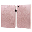 For OPPO Pad Air 2022 Lace Flower Embossing Pattern Leather Tablet Case(Pink) - OPPO by PMC TechLife | Online Shopping South Africa | PMC TechLife | Buy Now Pay Later Mobicred