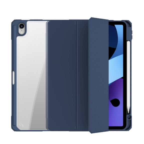 For iPad 2025 / 2022 Mutural Pinyue Series Smart Leather Tablet Case(Blue)