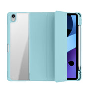 For iPad 2025 / 2022 Mutural Pinyue Series Smart Leather Tablet Case(Sky Blue)