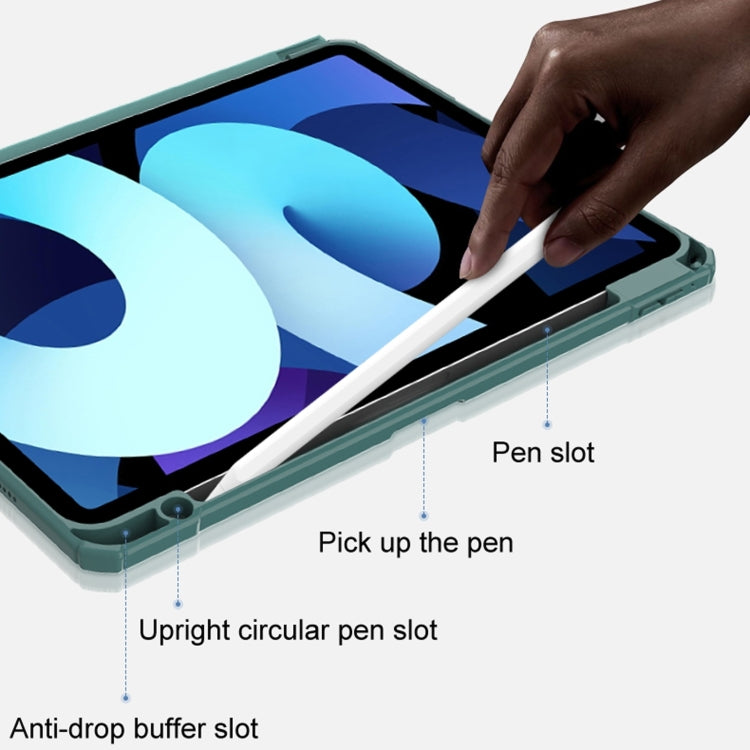 For iPad 2025 / 2022 Mutural Pinyue Series Smart Leather Tablet Case(Sky Blue)