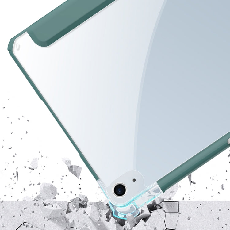 For iPad 2025 / 2022 Mutural Pinyue Series Smart Leather Tablet Case(Mint Green)