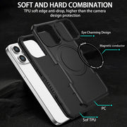 For iPhone 11 MagSafe Shockproof Armor Phone Case(Black)
