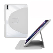 For Huawei MatePad 11 2021 Acrylic 360 Degree Rotation Holder Tablet Leather Case(Grey)