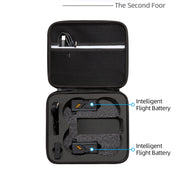 For DJI Avata Drone Body Square Shockproof Hard Case Carrying Storage Bag, Size: 28 x 23 x 10cm(Black + Red Liner)