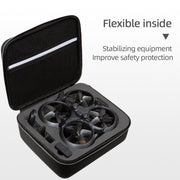 For DJI Avata Drone Body Square Shockproof Hard Case Carrying Storage Bag, Size: 28 x 23 x 10cm(Black + Red Liner)