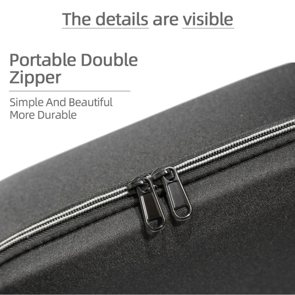 For DJI Avata Drone Body Square Shockproof Hard Case Carrying Storage Bag, Size: 28 x 23 x 10cm(Black + Red Liner)