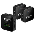 Yanmai GF525 2 in 1 Broadcast 2.4G Wireless Lavalier Microphone Mini Clip-on Mic with LED Display - Microphone by Yanmai | Online Shopping South Africa | PMC TechLife | Buy Now Pay Later Mobicred