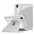 For OPPO Pad 11 2022 Acrylic 360 Degree Rotation Holder Tablet Leather Case(Grey) - OPPO by PMC TechLife | Online Shopping South Africa | PMC TechLife | Buy Now Pay Later Mobicred
