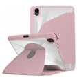 For OPPO Pad 11 2022 Acrylic 360 Degree Rotation Holder Tablet Leather Case(Baby Pink) - OPPO by PMC TechLife | Online Shopping South Africa | PMC TechLife | Buy Now Pay Later Mobicred