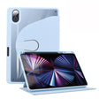 For Honor Tablet V7 Pro Acrylic 360 Degree Rotation Holder Tablet Leather Case(White Ice) - Honor by PMC TechLife | Online Shopping South Africa | PMC TechLife | Buy Now Pay Later Mobicred