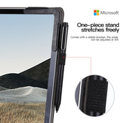 For Microsoft Surface Laptop 1 / 2 / 3 / 4 Universal 13.5 inch Laptop Anti-drop Protective Case(Black)