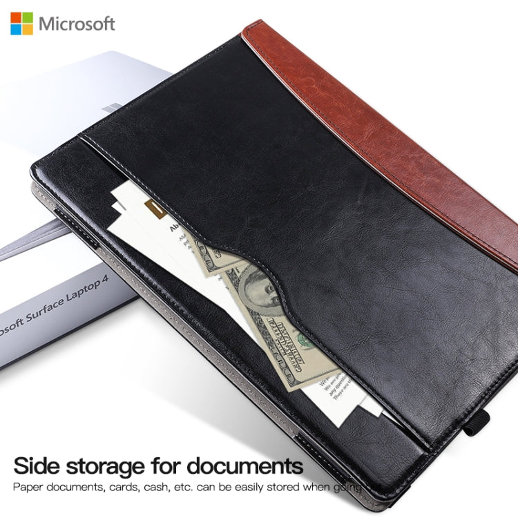 For Microsoft Surface Laptop 1 / 2 / 3 / 4 Universal 13.5 inch Laptop Anti-drop Protective Case(Grey)