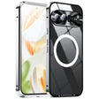 For Google Pixel 9 Pro XL MagSafe Magnetic Frosted Metal Phone Case(Silver) - Google Cases by PMC TechLife | Online Shopping South Africa | PMC TechLife | Buy Now Pay Later Mobicred