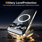 For Google Pixel 9 MagSafe Magnetic Frosted Metal Phone Case(Gold)