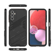 For Samsung Galaxy A14 5G Punk Armor 2 in 1 PC + TPU Shockproof Phone Case(Black)