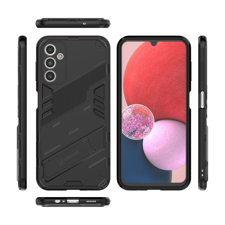 For Samsung Galaxy A14 5G Punk Armor 2 in 1 PC + TPU Shockproof Phone Case(Black)