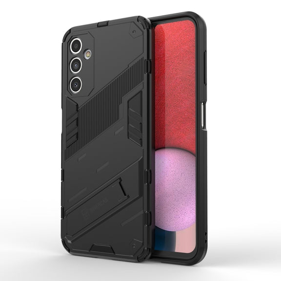 For Samsung Galaxy A14 5G Punk Armor 2 in 1 PC + TPU Shockproof Phone Case(Black)