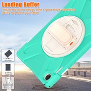 For Lenovo Tab M10 10.1 3rd Gen Silicone + PC Protective Tablet Case(Mint Green)