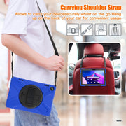 For Lenovo Tab M10 10.1 3rd Gen Silicone + PC Protective Tablet Case(Blue)
