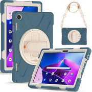 For Lenovo Tab M10 10.1 3rd Gen Silicone + PC Protective Tablet Case(Cornflower Blue)